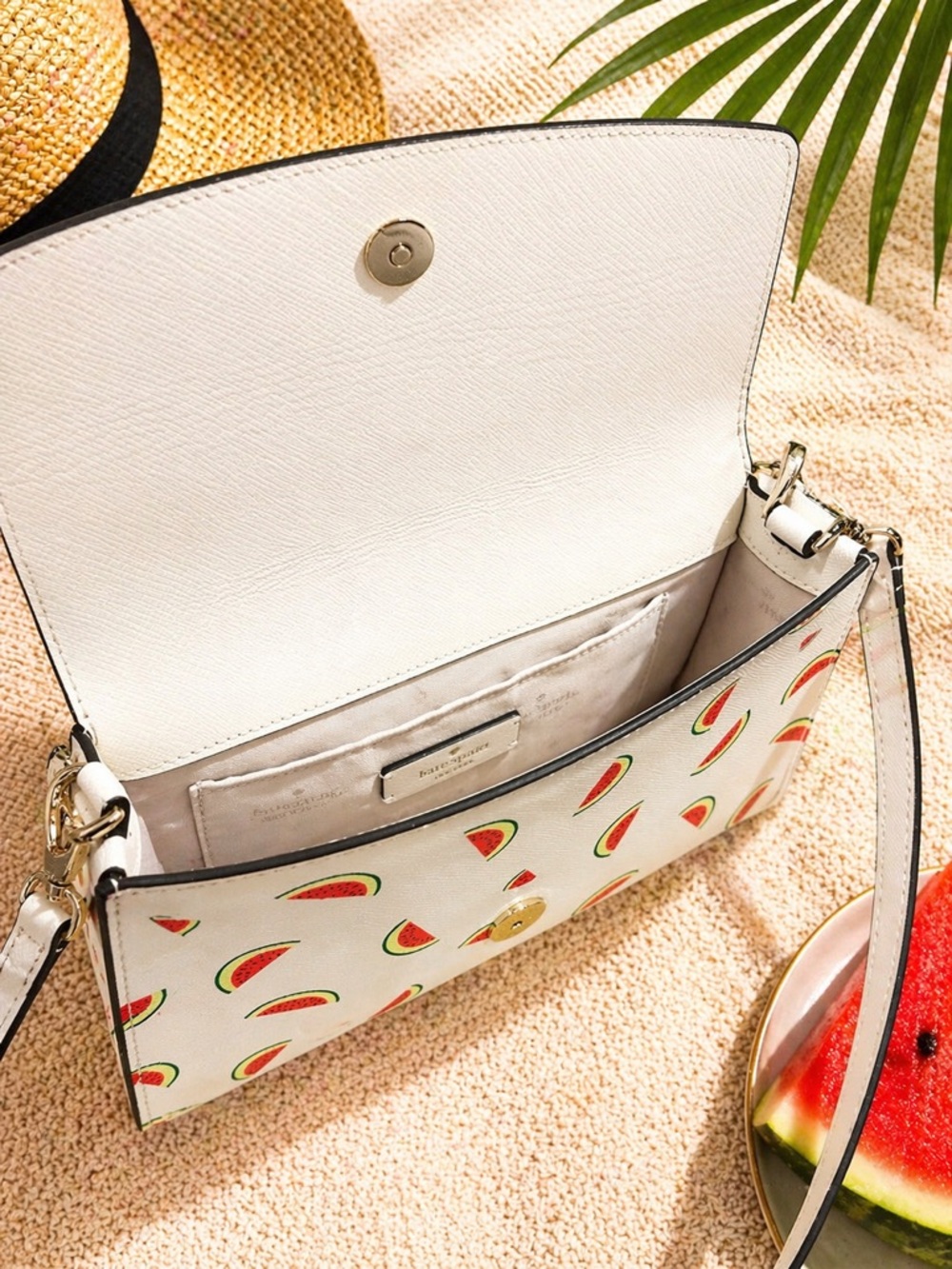 Kate Spade Carson Watermelon Party Convertible Crossbody Bag EUC - Picture 8 of 10